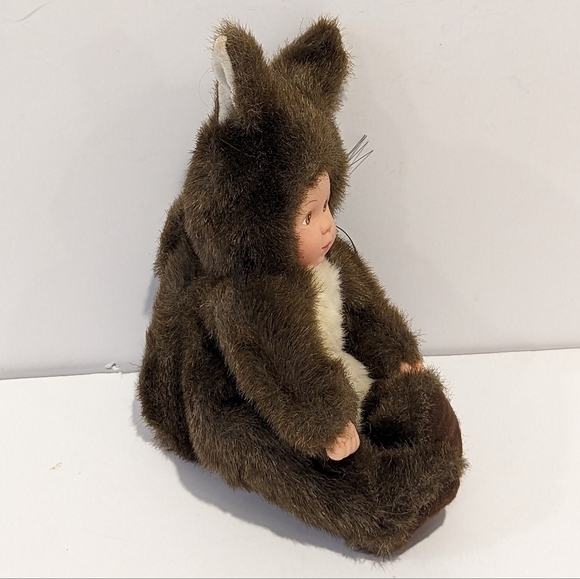 ANNE Geddes squirrel baby doll plush - Picture 4 of 8